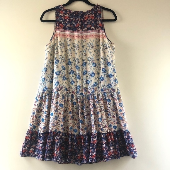 Anthropologie Sanctuary Sleeveless Floral Printed Romy Mini Dress NEW with tag - Picture 7 of 8